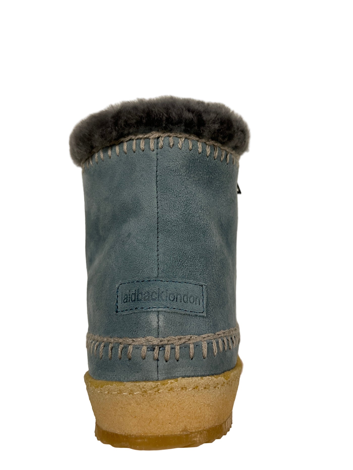 Setsu Crochet Stiefelette mit Reißverschluss, blau