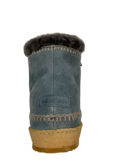 Setsu Crochet Stiefelette mit Reißverschluss, blau