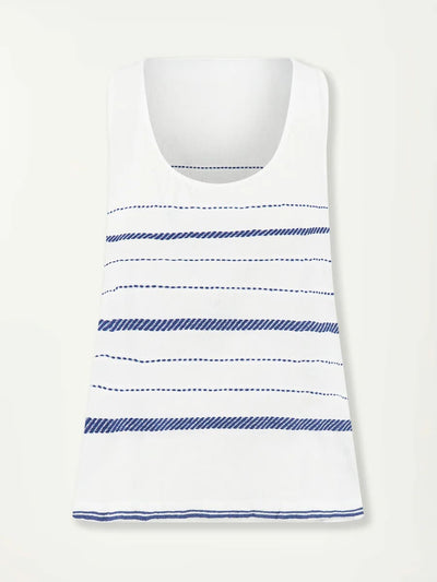 KATI Tank Top aus Baumwolle - Weiss