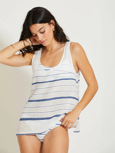 KATI Tank Top aus Baumwolle - Weiss