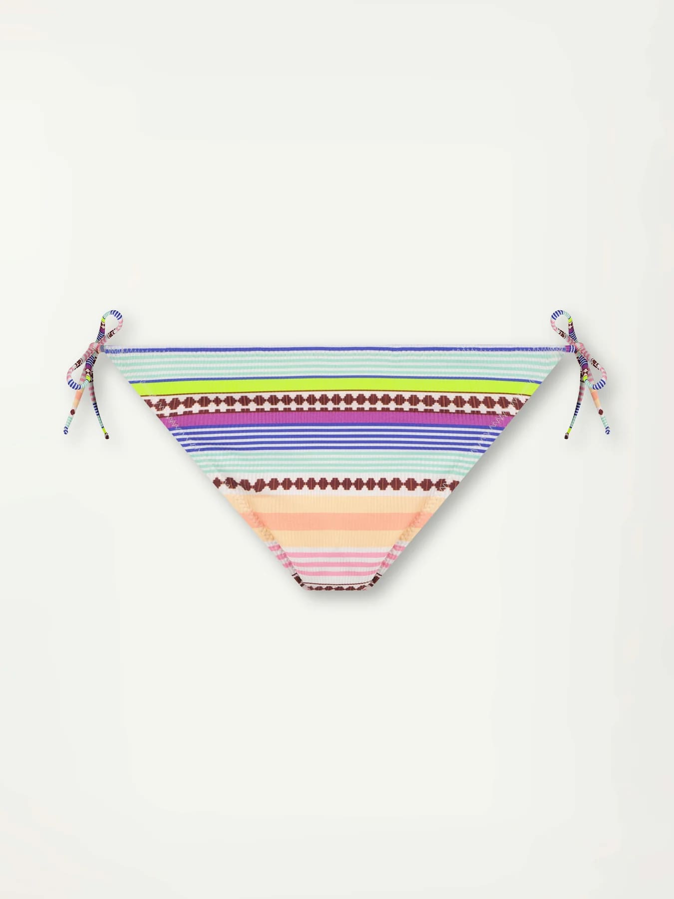 MALIA Traingle Bikini mit Streifen - in Pink/Multi