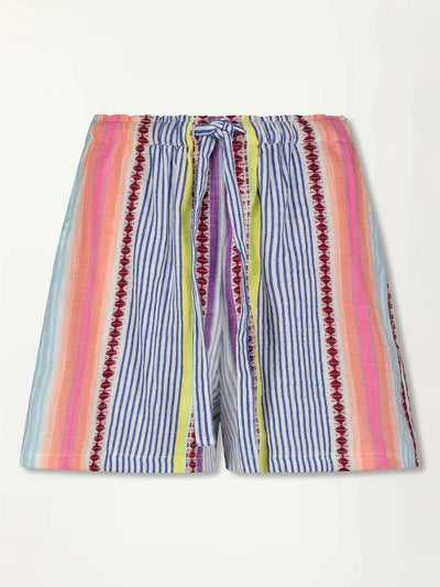 SAFIA Shorts aus Baumwolle - in Pink/Mehrfarbig