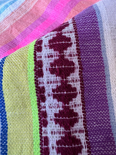 GASIRA Kaftan V-Ausschnitt - in Pink/Multi