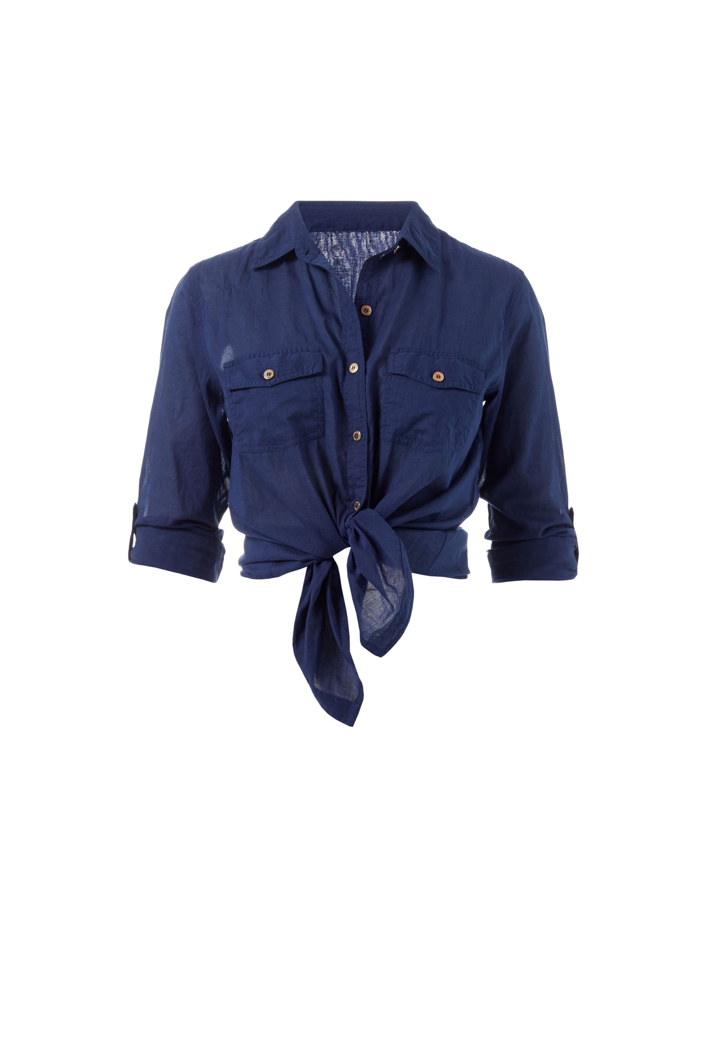 Robyn Navy Klassisches Hemd, navy/blau