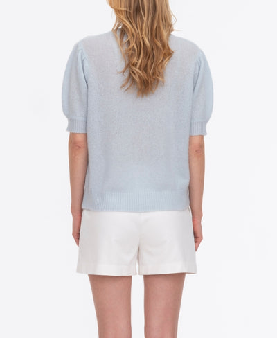 Charli Nimbus Pullover - Verfügbar in Creme Weiss/Ivory (Hier abgebildet in Freeze)