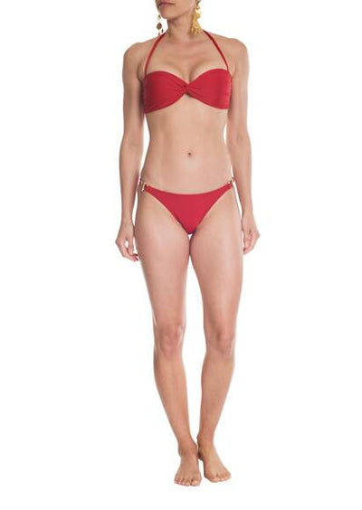Bandeau Bikini, rot