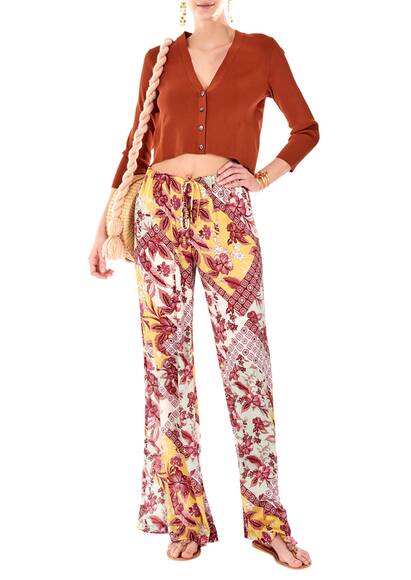 Long pants Bozena, colorful