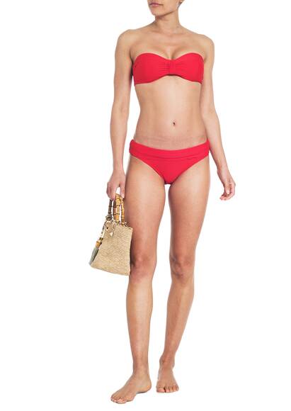 Bandeau Bikini, rot