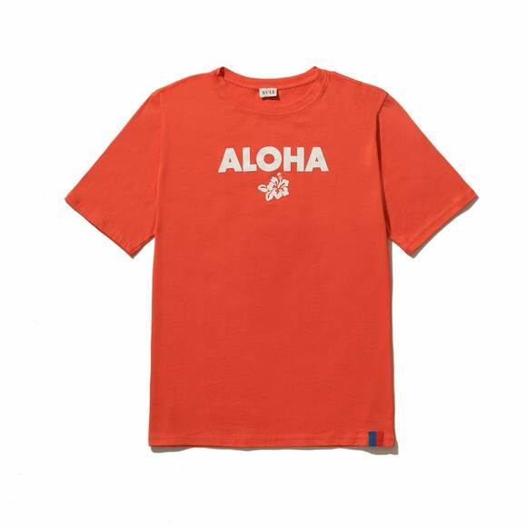 T-Shirt 'The Modern' - Aloha Poppy/red