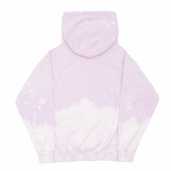 Lilac Acid Wash Kapuzen Sweatshirt - Flieder