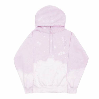 Lilac Acid Wash Hooded Sweatshirt - Lilac