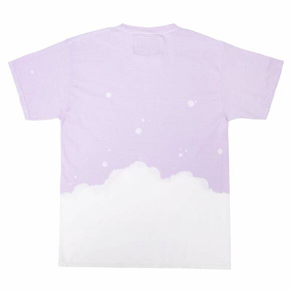 Lilac Acid Wash T-shirt, lilac