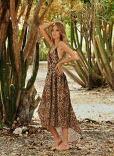 Melissa dress, cheetah/leopard