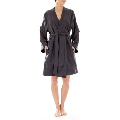Dressing Gown - Eva Fig/Anthracite