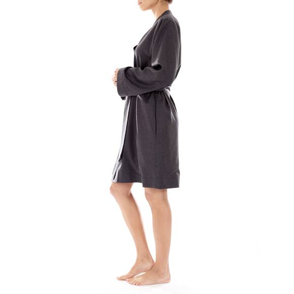 Dressing Gown - Eva Fig/Anthracite