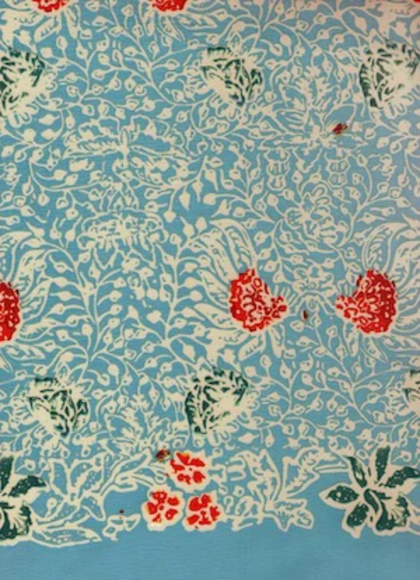 Lennon Kimono - Türkisfarbenes Muster