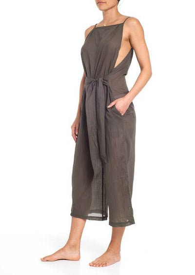 Jumpsuit, dark olive